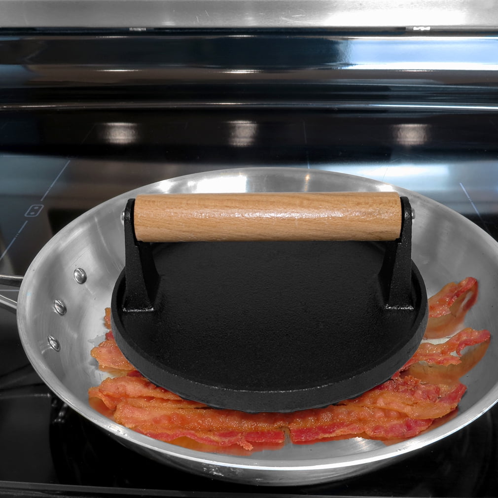 cast iron bacon press walmart