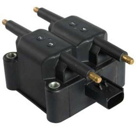 WAI CUF403 Ignition Coil For Select 95-10 Chrysler Dodge Jeep Plymouth Models