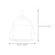 thumbnail image 2 of OUNONA 20Ud Organizador Transparente Para Gorras Y Para Ligero Y Resistente, 2 of 8