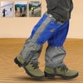 thumbnail image 5 of Ywbawe Waterproof Snow Gaiters for Hiking Skiing Mountaineering with Adjustable Straps Windproof Leg Protection 1 Pair, 5 of 13