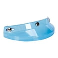thumbnail image 3 of S SERENABLE Helmet Visor 3 Snap for Helmets with 3 Buttons Half Helmets Parts Transparent Blue, 3 of 7