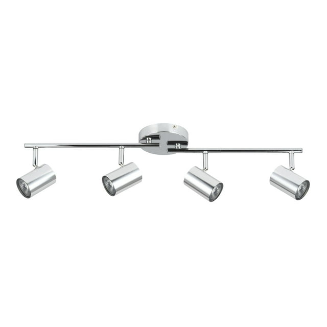 Xtricity - 4 Heads Ceiling Light, 24.64 '' Width, From The Westminster Collection, Chrome