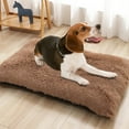 thumbnail image 3 of Relax love Dog Crate Mat Detachable and Washable Dog Bed Cushion Soft Cushion Blanket with Hidden Zipper Warm Sleeping Bed Mat,S, 3 of 8