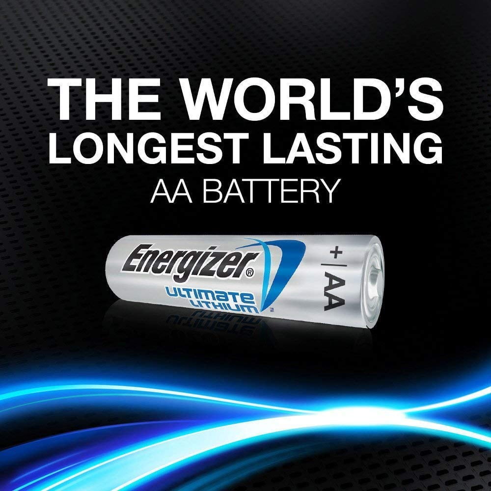 Energizer Ultimate Lithium AA Batteries 57-EULAA4D B&H Photo