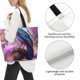 thumbnail image 3 of Fotbe Beautiful Flower Blue Bird Bolsa Tote Estética de Lona con Estampado para Mujer - Bolsa Reutilizable de Hombro Casual para Vacaciones, Compras, Trabajo y Gimnasio, 3 of 8