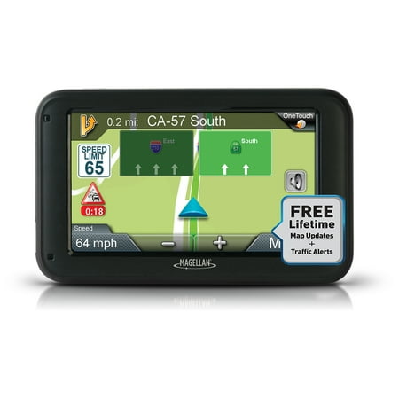 Refurbished Magellan Roadmate 5375T-LMB GPS System 5" Touchscreen with Bluetooth & Free Maps