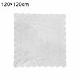 thumbnail image 3 of Lace White Tablecloth Rectangular Table Cover Picnic Dessert Tablecloth Wedding Art Background Decoration Tablecloth, 3 of 3