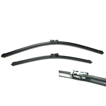 EURO-BLADES Front Windshield Wiper Blades set of 2 wipers Factory fit for Audi A4, Q5, Q3, A5 2009  