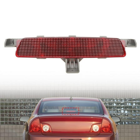 Fyuu For 2008-2012 Chevy Malibu Rear High Mount 3Rd Third Brake Light Lamp 15271122