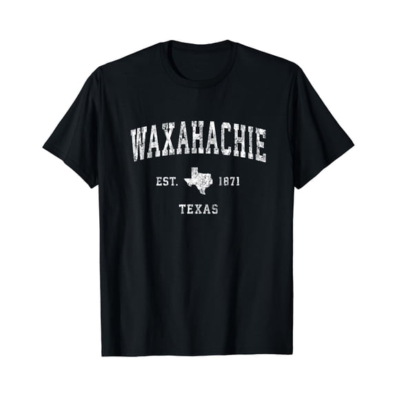 Waxahachie Texas Tx Athletic Sports T-Shirt , Vintage T-Shirt
