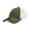 Olive/White, variant on 214 6 Panel Low Profile Structured Cotton Trucker Hat-Olive/White