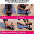 thumbnail image 5 of Sit Up Exercise Equipment Sit up Bar Portable Sit Up Bar Exercise Bar with 2 Strong Suction Cups and Adjustable Foot Holder ABS Workout Equipment Home Workout Device Aid Pushup Handles, 5 of 11