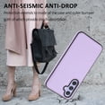 thumbnail image 4 of Allytech Slim Back Cover for Samsung Galaxy S23 FE 5G, Premium PU Leather Hybrid TPU Minimalist Lightweight Anti-Scratch Phone Case for Galaxy S23 FE - Purple, 4 of 5