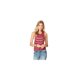 thumbnail image 1 of Aeropostale - Camiseta sin mangas transparente para mujer, color rojo, extragrande, 1 of 3