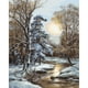 thumbnail image 1 of Cuadros Decorativos 11CT Impreso bordado completo Escena de nieve Costura DIY Kit de punto de cruz para el hogar JShteea Nuevos Originales, 1 of 9