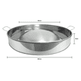 thumbnail image 3 of Comal Choricero 60cm De Acero Inoxidable Con Bola Color Plateado, 3 of 3