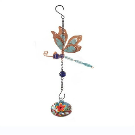 HHFEN Charming Wind Chime Hummingbird Feeder Outdoor Hanging Bird Feeding And Water Hanging Decoration