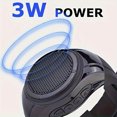 thumbnail image 4 of Altavoz Bluetooth resistente al agua Sidaley con correa de silicona suave color rojo, 4 of 6