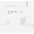 Shoes Rack For Display Clear Acrylic Floating Shoe Shelves, Wall Mount Sneaker Display Rack ...