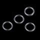thumbnail image 4 of 4x100pcs Clear Nylon Bra Strap Adjuster Slider O Ring Lingerie Sewing Crafts, 4 of 5