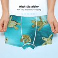 thumbnail image 4 of Terrapin Turtle Boys'100% Cotton Boxer Brief Soft Moisture Wicking Breathable Underwear, 4 of 8
