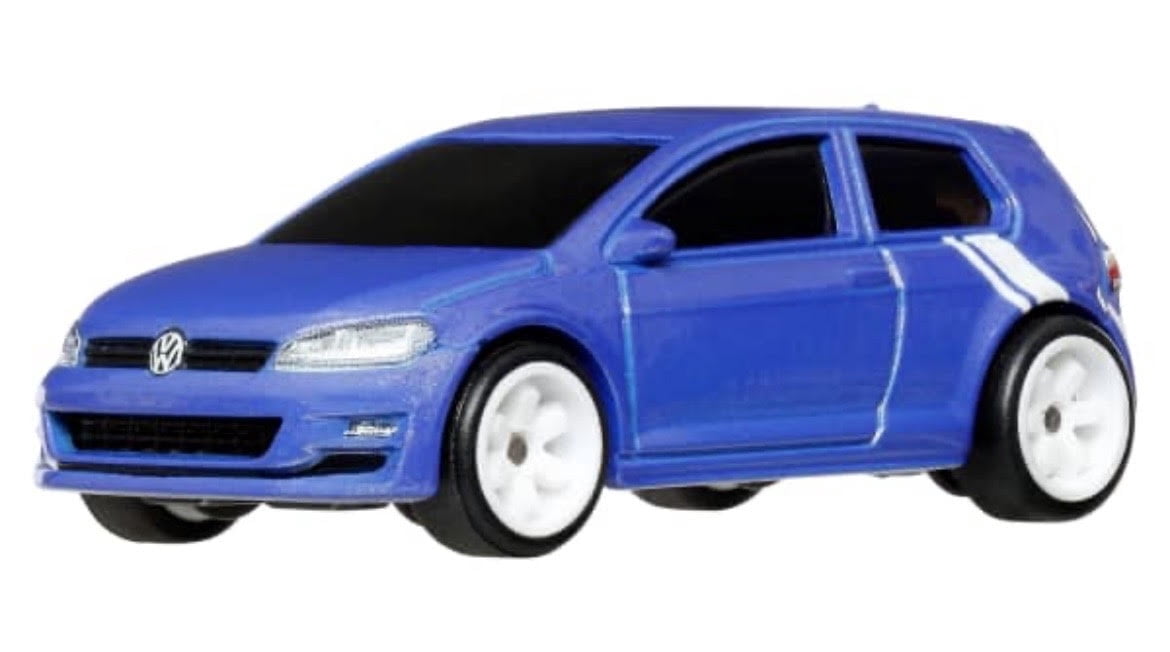 Hot Wheels 2004 Volkswagen Golf R32 & Volkswagen Golf MK7 Car Culture Premium 2 Pack
