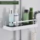 thumbnail image 4 of Estante organizador de almacenamiento para barra de ducha de ABS, práctico accesorio de baño., 4 of 14