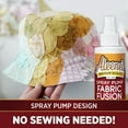thumbnail image 6 of Aleene's Fabric Fusion Spray Pump 8 fl oz, Dries Clear, Permanent Fabric Adhesive Glue, 6 of 12
