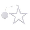 thumbnail image 1 of LED Christmas Decoration Hanging Light Room Glass Window  Suction Cup Lamp Gift  Five-pointed Star, 1 of 9
