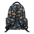thumbnail image 2 of Garronmavis Dinosaur Fossil Backpack for School Girls Smooth Zippers School Bag Adjustable Shoulder Straps Book Bag 17-inch for 8-10 Primary School Students Daily Use, 2 of 7