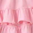 thumbnail image 4 of Uuszgmr Easter Outfits For Girls Boystoddler Short Sleeve Ruffles T Shirt Pullover Tops Cartoon Printed Bell Bottoms Pants Outfits Red,Size:18-24 Months, 4 of 9