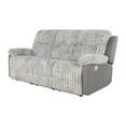 thumbnail image 4 of U6028 Gray Extra Soft and Padded Reclining Sofa, 4 of 4