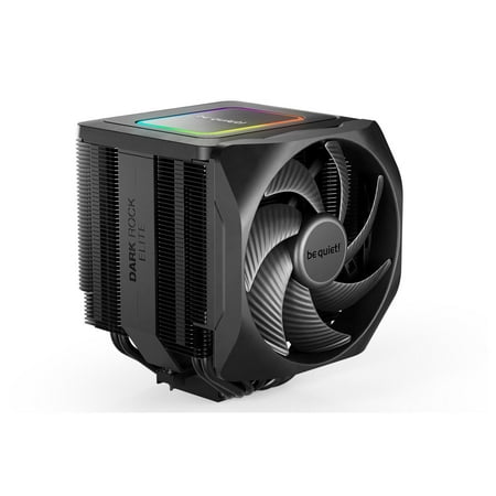 be quiet! Dark Rock Elite - TDP 280W CPU Cooler - Air Cooler - Intel LGA 1851,1700,1200,1150,1151,1155 - AMD AM5, AM4 (BK037)