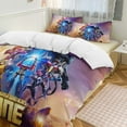 thumbnail image 6 of Thickened Bed Three Piece Set, TransformersPrinted Soft Bedding Set With Pillow Shams 79"x90", 6 of 8