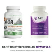 Advanced Orthomolecular Research AOR Zinc-Copper Balance™, 100 Capsules