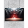 thumbnail image 1 of Artistic Basketball Court Poster -Image by Shutterstock, 1 of 2