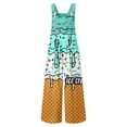 thumbnail image 5 of Toddler Kids Girls Boys Ice Cream Rompers Casual Loose Fit Romper With Pockets Ice Print Long Pants Playwear Jumpsuit Cute Outfits 11-12 Years, 5 of 6