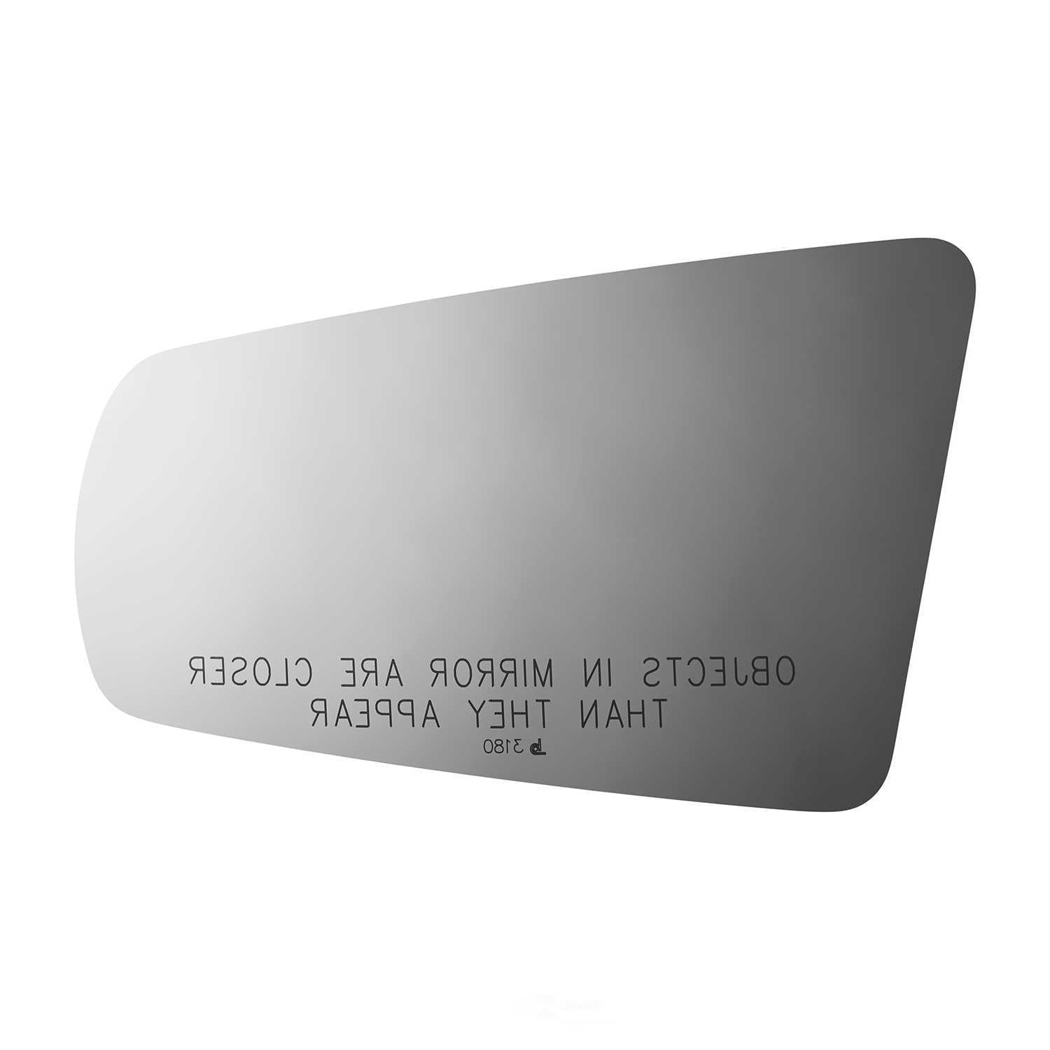 Burco Side View Mirror Replacement Glass - Clear Glass - 3180