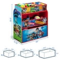 thumbnail image 5 of Nick Jr. PAW Patrol Multi-Bin Toy Organizer by Delta Children, 5 of 7