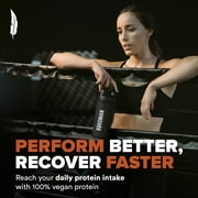 BIRDMAN Falcon Performance Vegan Protein Powder with Creatine, Chocolate Flavor, 28 Servings, 3lb