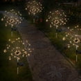 thumbnail image 7 of Epicgadget [2 Pack] Solar Star Firework Tree Light, LED Outdoor Star Firework Stakes Solar Garden Decorative Lights for Walkway Pathway Backyard Christmas Decoration Parties (Warm White), 7 of 7