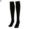 thumbnail image 3 of Cheers Unisexe Soccer Simple Longue Chaussette Sport Genou Haut Grande Hockey Soccer Rugby Stocks, 3 of 6