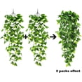 thumbnail image 7 of Coolmade 4pcs Artificial Hanging Plants 3.6ft Fake Ivy Vine Fake Ivy Leaves for Wall House Room Patio Indoor Outdoor Home Shelf Office Decor (No Baskets), 7 of 7