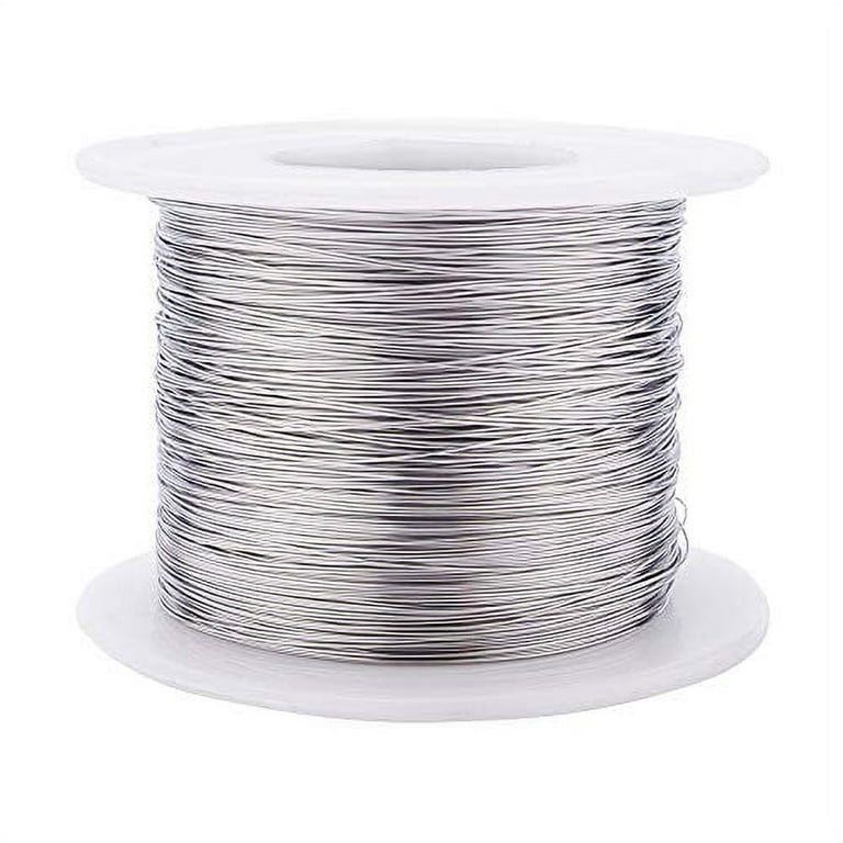 BENECREAT 7 Strands Bead String Wire (0.25MM, 490FT) Nylon Coated Stainless  Steel Beading Wire for Necklace Bracelet Making