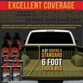 thumbnail image 4 of Custom Coat 34089 Olive Green T74 Urethane Spray-On Truck Bed Liner, 1.5 Gallon Kit with Spray Gun, 4 of 8
