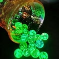 thumbnail image 4 of Clearance! Colorful Glass Glow In The Dark Multi Color Luminous Glowing Glass for Games DIY and Home Decor Education,Red, 4 of 8