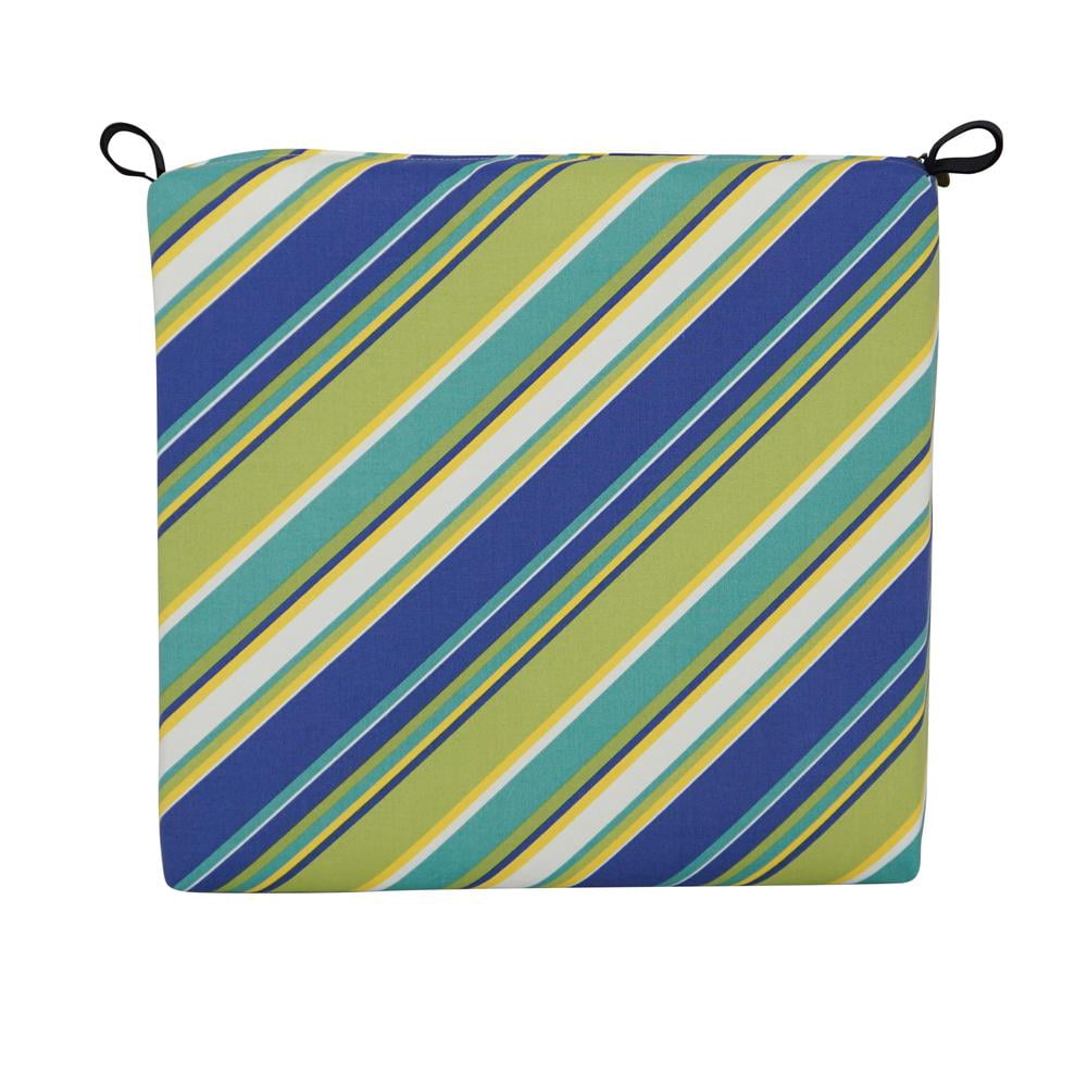 20-inch by 19-inch Patterned Outdoor Chair Cushions (Set of 4) 93454-4CH-OD-104