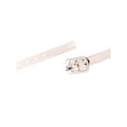 thumbnail image 2 of INSPIRE CHIC Women's Transparent Detachable Crossed High Heels Anti-loose Shoe Straps Pink 58cm/22.83, 2 of 4