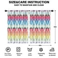 thumbnail image 2 of Blackout Kids Curtains,Rainbow Ethnic Pattern Childrens Insulated Curtains Set Of 2,Bedroom Essentials,Toddler Room Decor 42x63in(106x160cm), 2 of 5