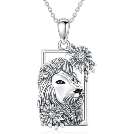 Wolf/Tiger/Lion/Bunny/Dragon/Fox/Dinosaur/Horse/Cat 925 Sterling Silver Moonstone/Abalone Shell Pendant Animal Jewelry for Women Birthday Gifts
